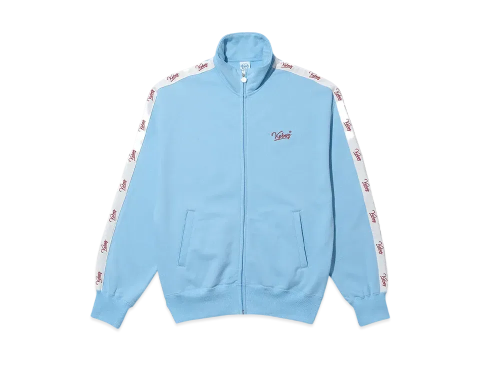 KEBOZ Sweat Track Jacket "Powder Blue"