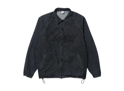 KEBOZ Denim Coach Jacket "Black"