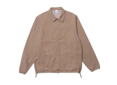 KEBOZ Denim Coach Jacket "Beige"