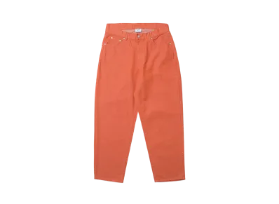 KEBOZ Fit Denim Pants "Orange"