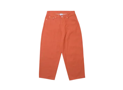 KEBOZ Baggy Fit Denim Pants "Orange"
