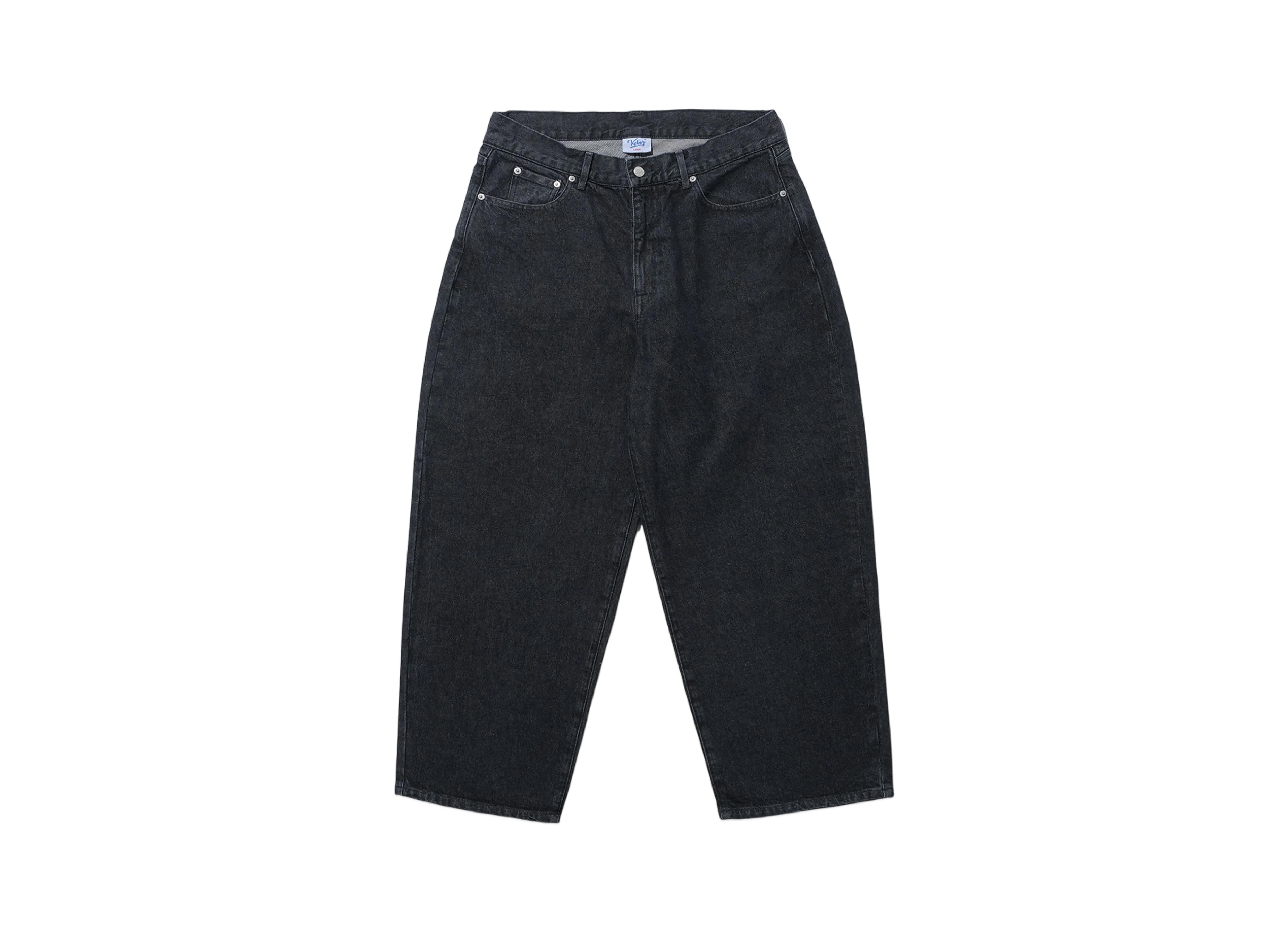 KEBOZ Baggy Fit Denim Pants "Black"