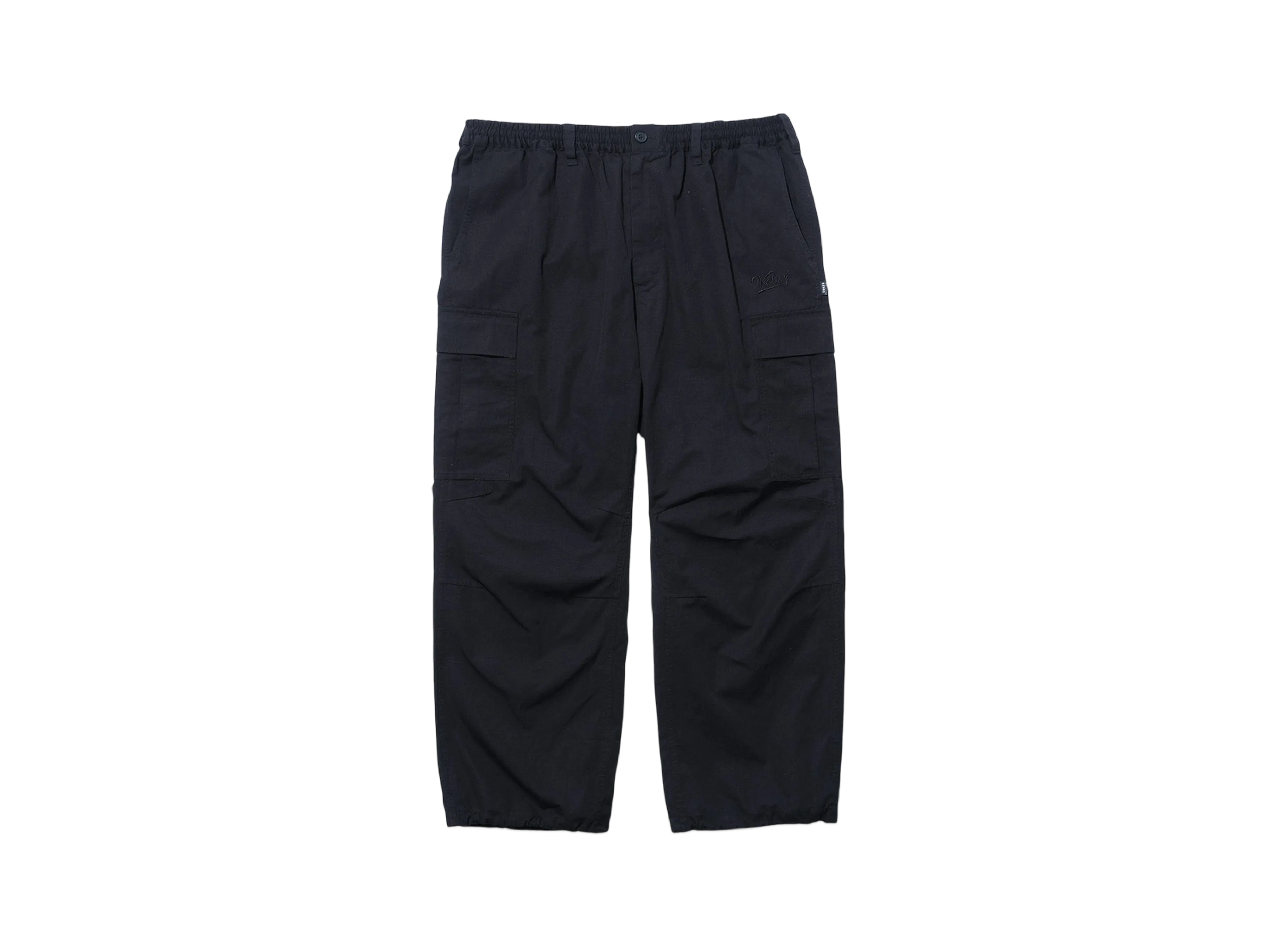 KEBOZ Cotton Ripstop Cargo Pants "Black"