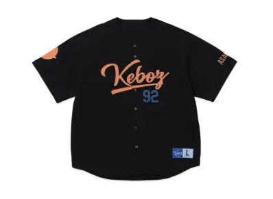 KEBOZ Classic Baseball Jersey "Black"