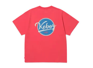 KEBOZ Bb Logo S/S Tee "Vermilion"