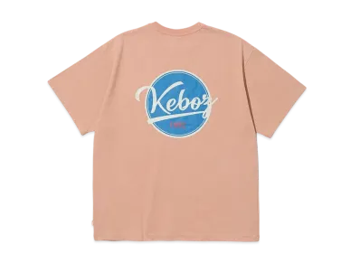KEBOZ Bb Logo S/S Tee "Apricot"