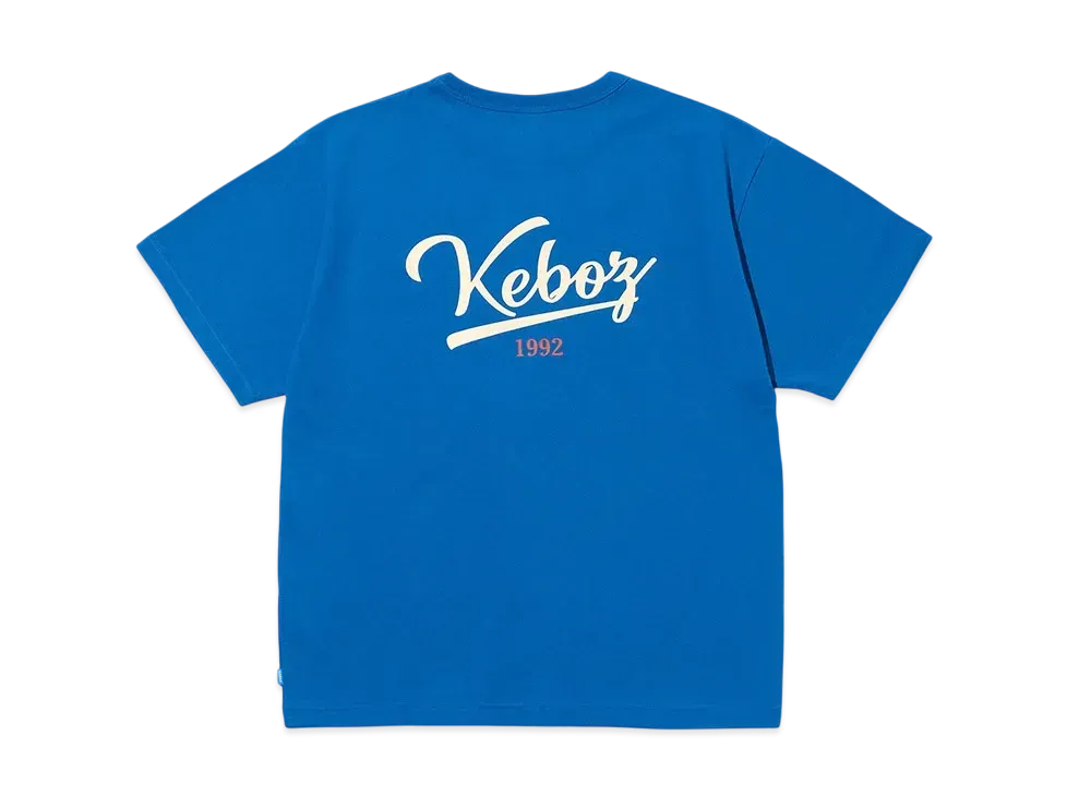 KEBOZ Icon Logo S/S Tee "Cerulean"