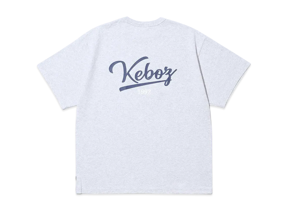 KEBOZ Icon Logo S/S Tee "Gray"