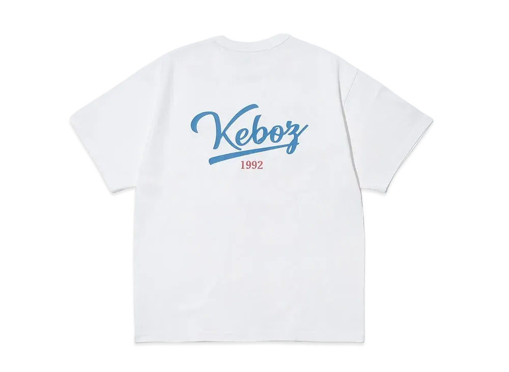 KEBOZ Icon Logo S/S Tee "White"