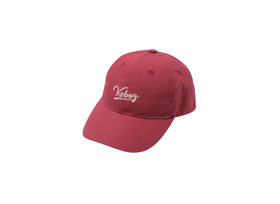 KEBOZ Cotton Curved Visor Cap "Burgundy"