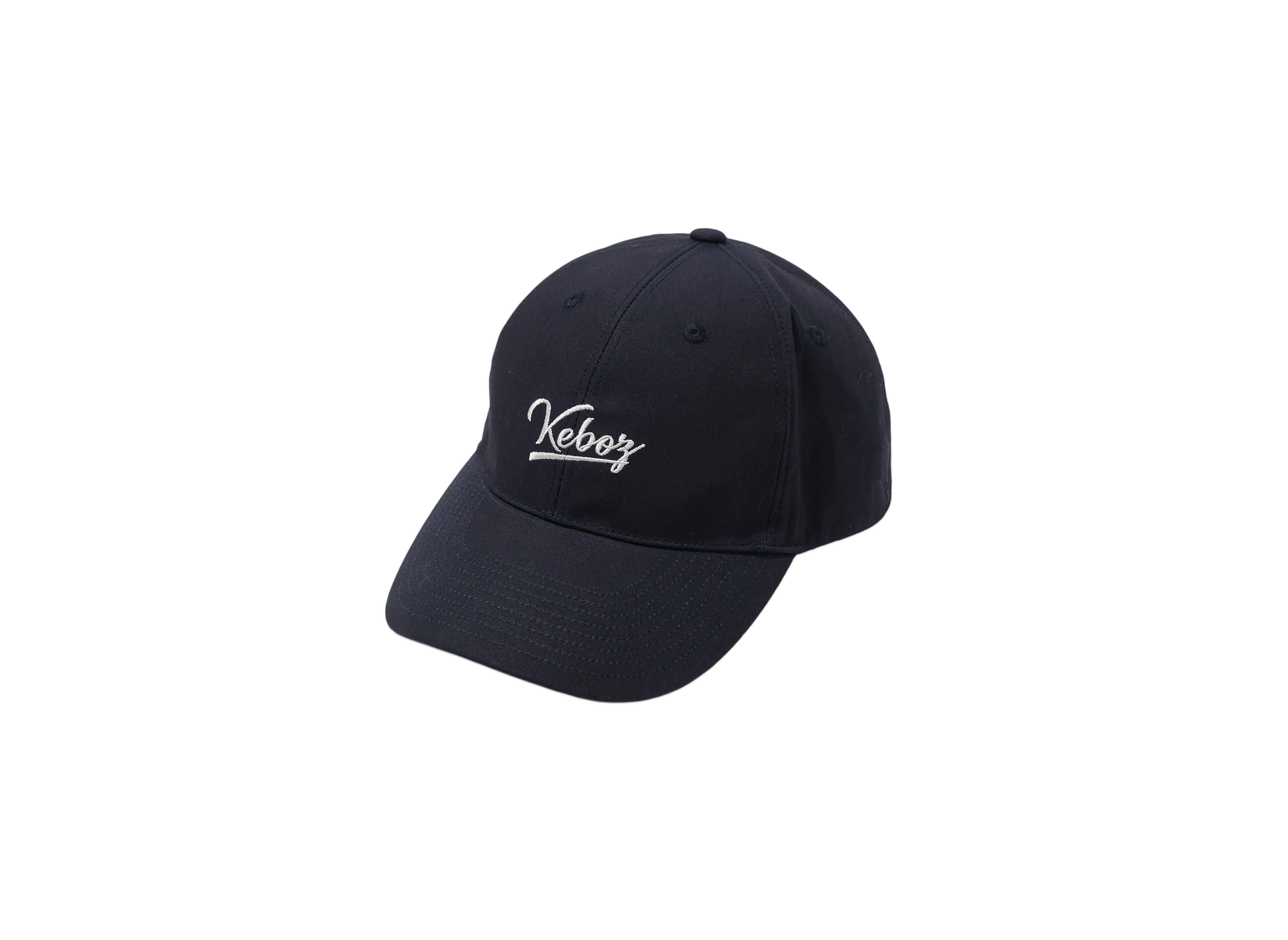 KEBOZ Cotton Curved Visor Cap "Black"
