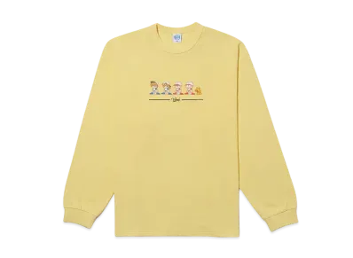 KEBOZ x Pawapuroz Ap L/S Tee "Yellow"