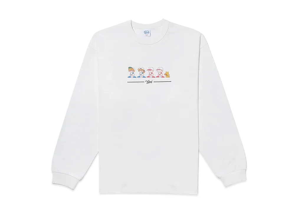 KEBOZ x Pawapuroz Ap L/S Tee "White"