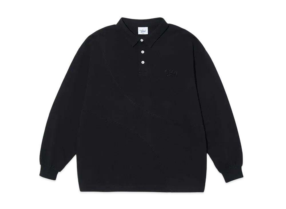 KEBOZ Ball Stitch Kanoko Polo "Black"
