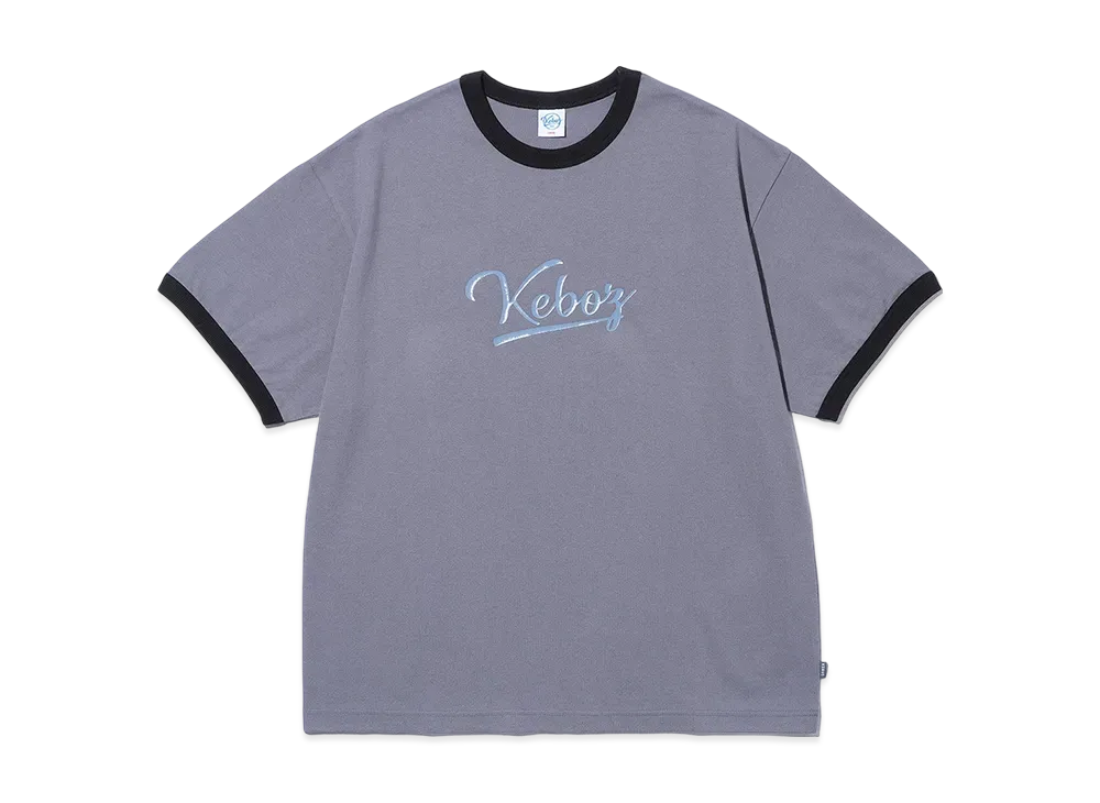 KEBOZ Icon Ringer S/S Tee "Graphite"