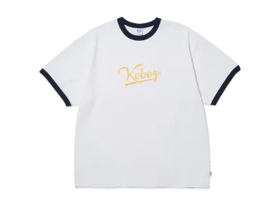 KEBOZ Icon Ringer S/S Tee "White"