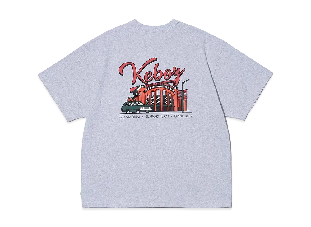 KEBOZ TUS4 S/S Tee "Gray"