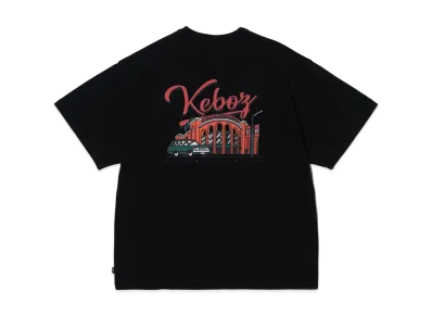 KEBOZ TUS4 S/S Tee "Black"