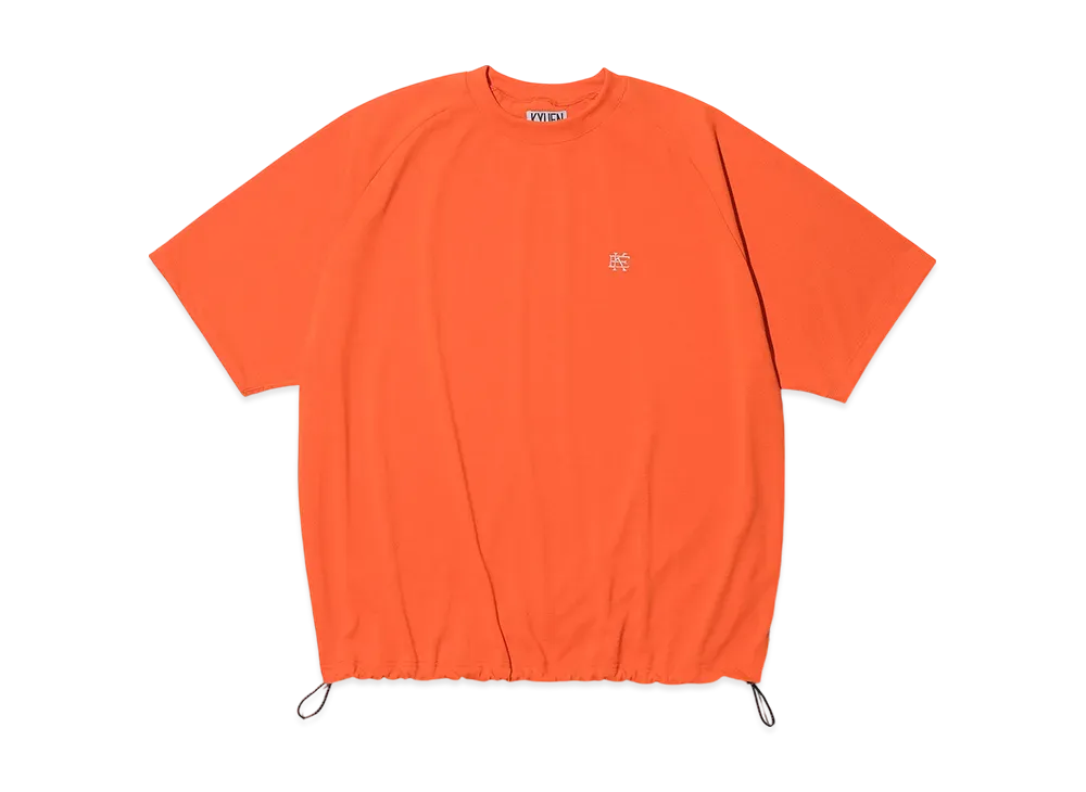 KEBOZ Tech Drawstring S/S Tee "Orange"