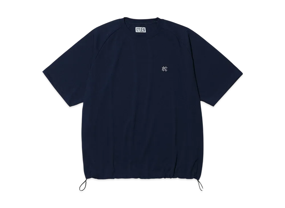 KEBOZ Tech Drawstring S/S Tee "Navy"