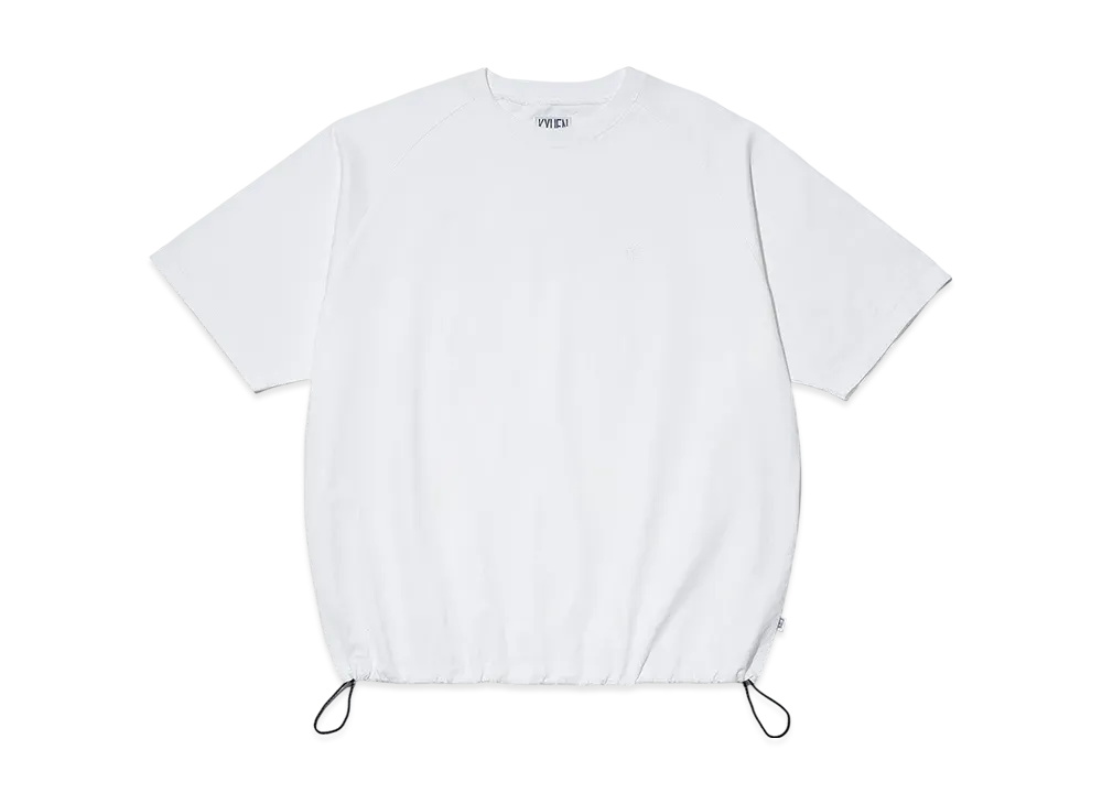KEBOZ Cotton Drawstring S/S Tee "White"