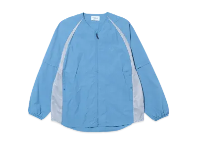 KEBOZ Supplex Convertible Side Mesh Baseball Shirt "Blue"