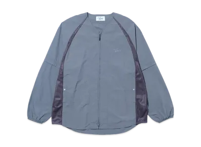 KEBOZ Supplex Convertible Side Mesh Baseball Shirt "Gray"