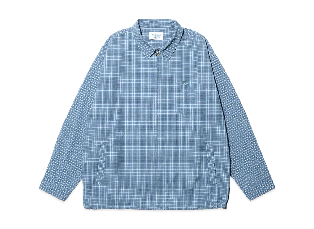 KEBOZ Check Shirt Jacket "Navy"