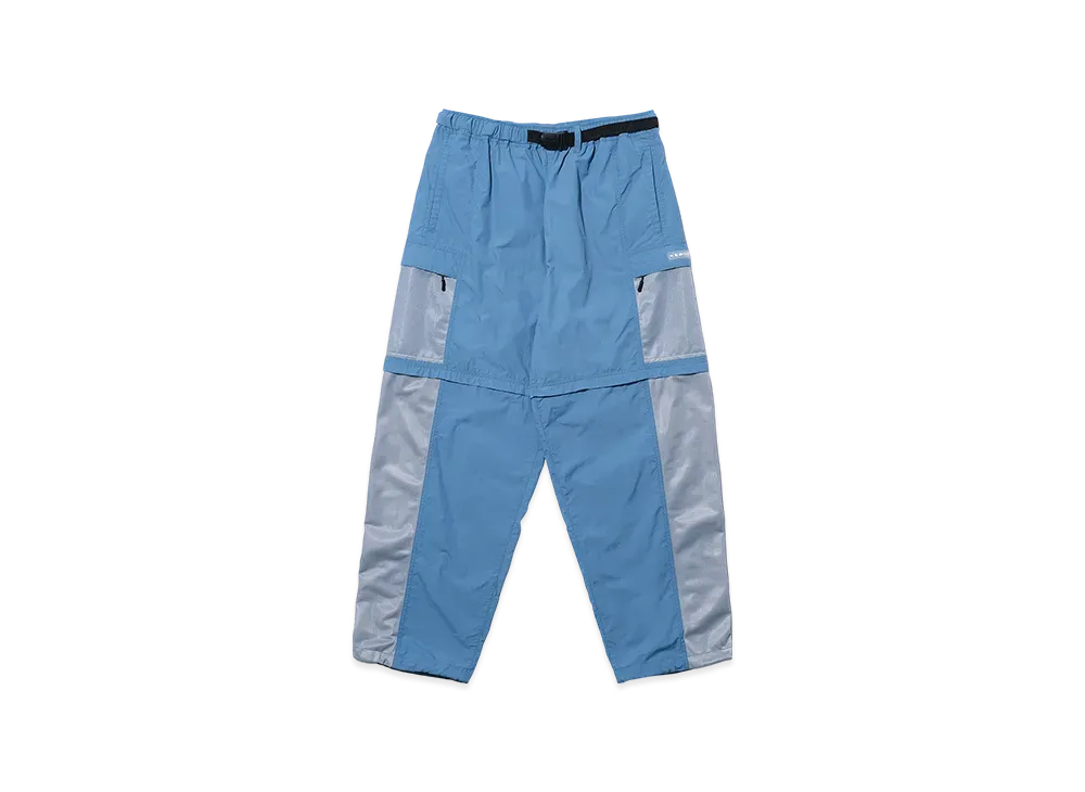 KEBOZ Supplex Convertible Side Mesh Pants "Blue"