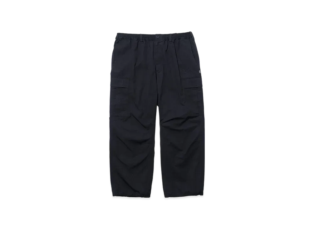 KEBOZ Cotton Ripstop Cargo Pants "Black"