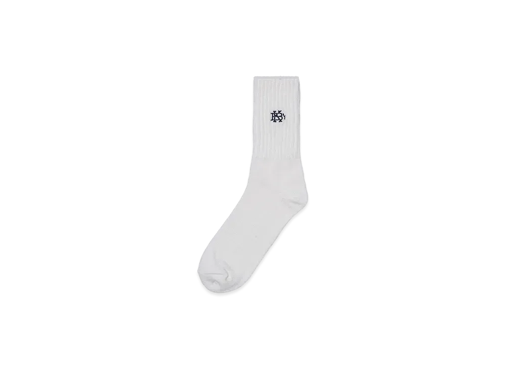 KEBOZ EFG Slub Socks "White"