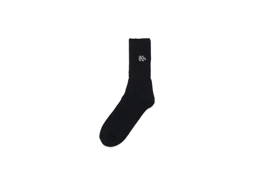 KEBOZ EFG Slub Socks "Black"
