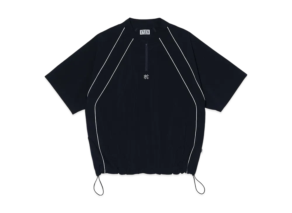 KEBOZ Dotair Pullover Top "Navy"