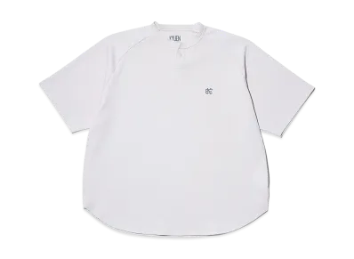 KEBOZ Thermal Henley Neck Tee "Cream"