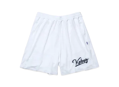 KEBOZ Icon Mesh Shorts "White"