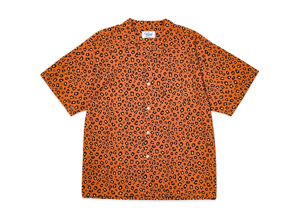 KEBOZ Leopard Shirts "Brick"