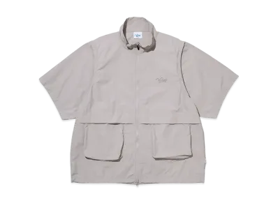 KEBOZ Supplex Convertible Shirt Vest "Beige"