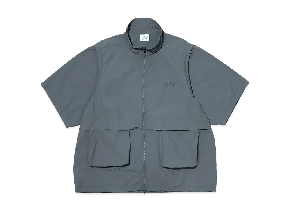 KEBOZ Supplex Convertible Shirt Vest "Gray"