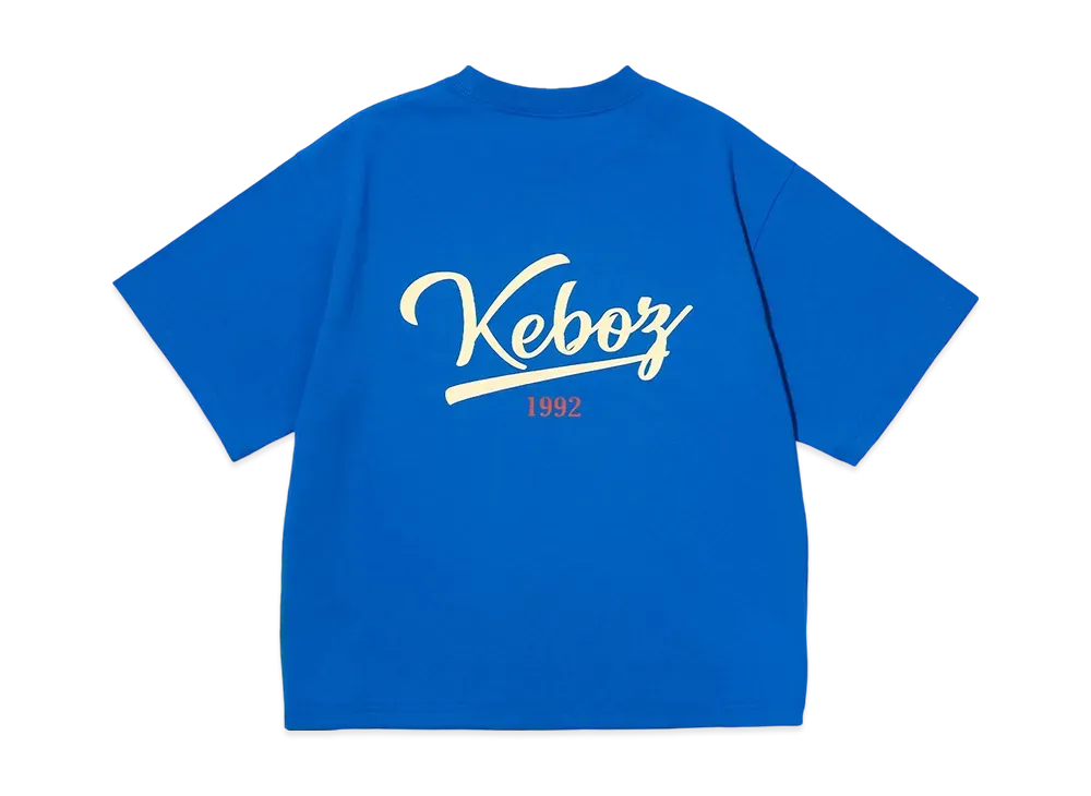 KEBOZ Kids Icon Logo S/S Tee "Cerulean"