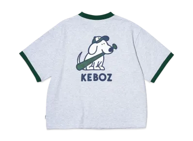 KEBOZ Kids Yik Ringer S/S Tee "Gray"