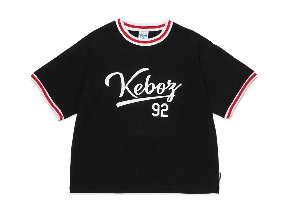 KEBOZ Kids B92 Ringer S/S Tee "Black"