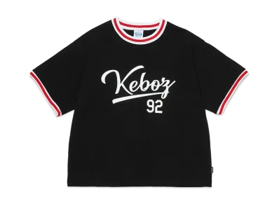 KEBOZ Kids B92 Ringer S/S Tee "Black"