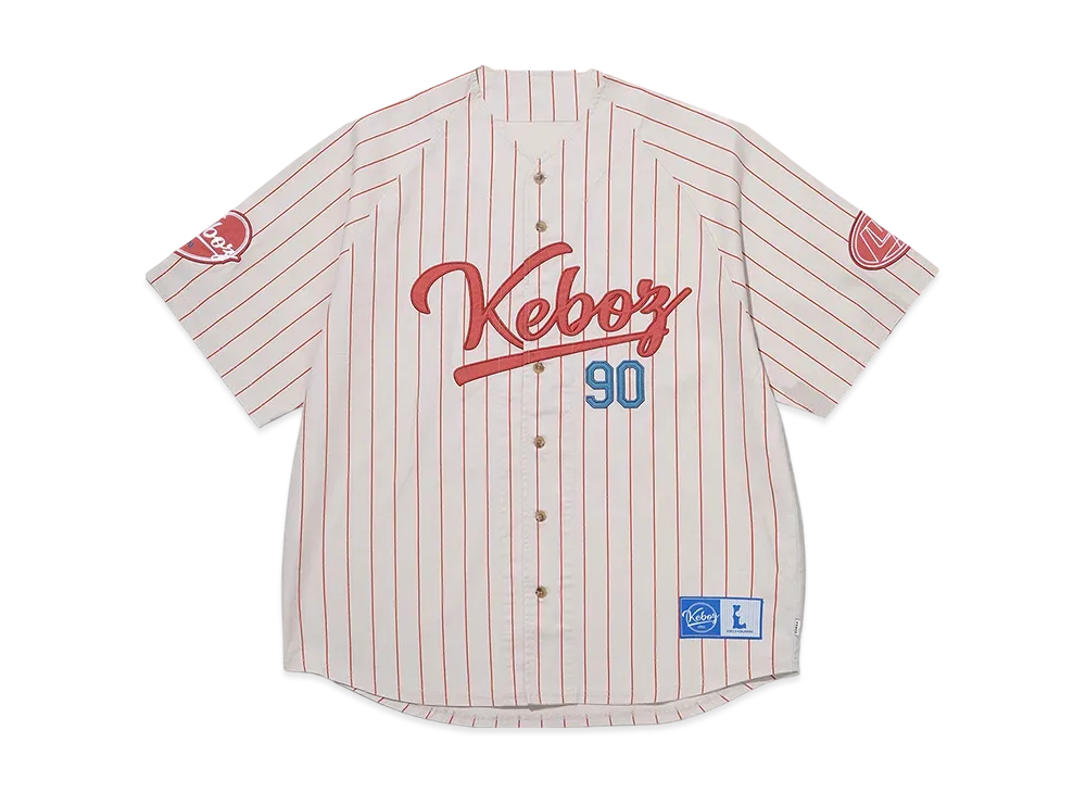 KEBOZ x Space Lov3 Baseball Jerjey "Beige"