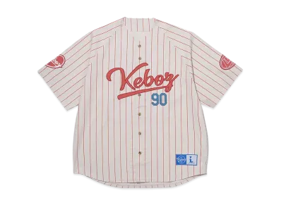 KEBOZ x Space Lov3 Baseball Jerjey "Beige"