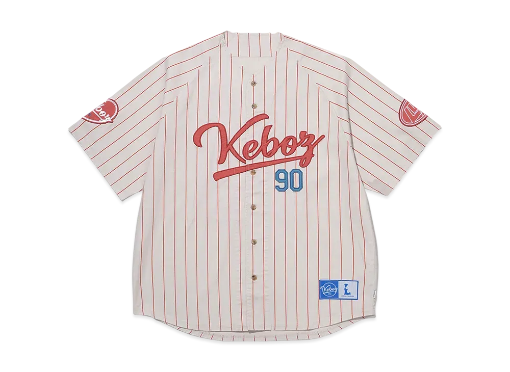 KEBOZ Kids x Space Lov3 Baseball Jerjey "Beige"