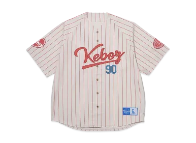 KEBOZ Kids x Space Lov3 Baseball Jerjey "Beige"