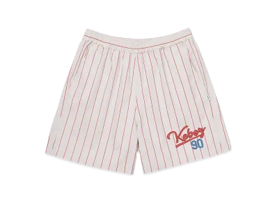 KEBOZ x Space Lov3 Baseball Shorts Short Type "Beige"
