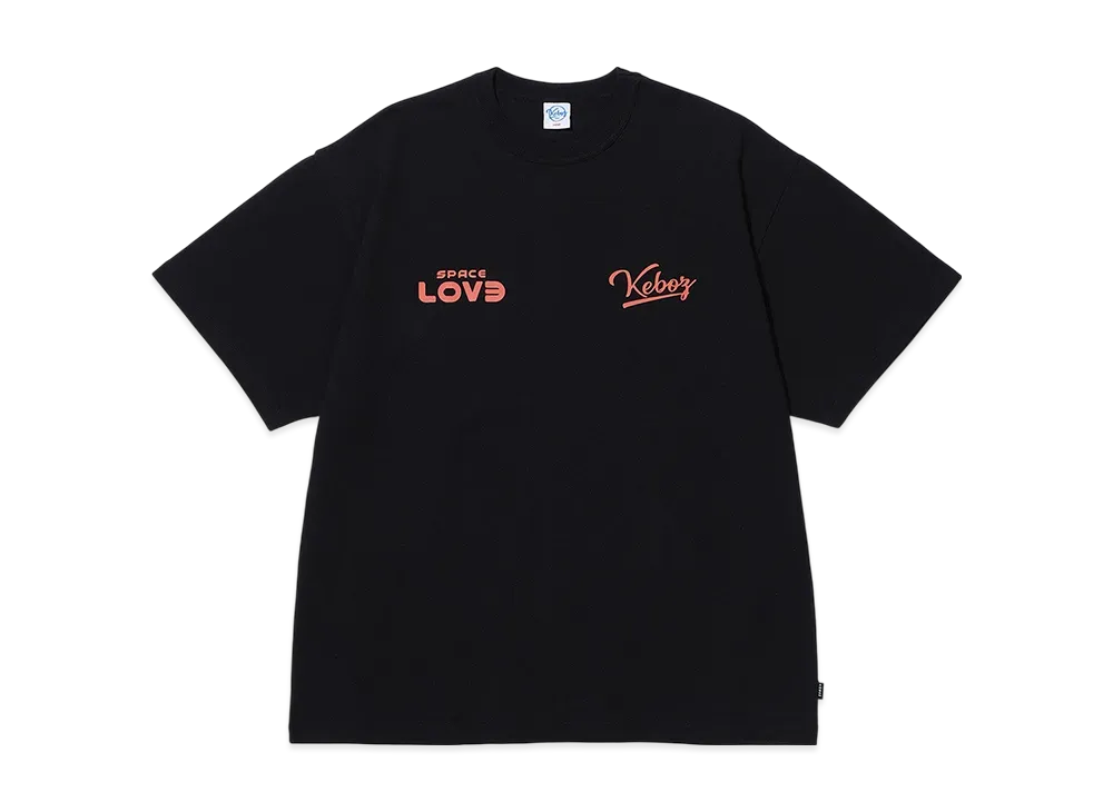 KEBOZ x Space Lov3 HBB S/S Tee "Black"