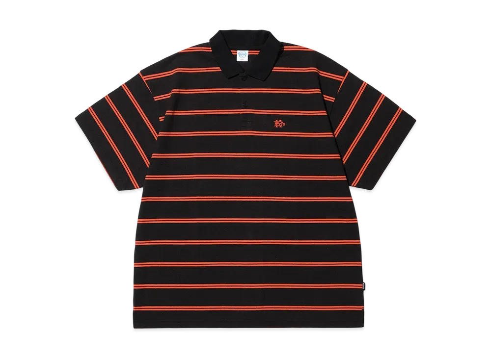KEBOZ EFG Border S/S Polo "Black"