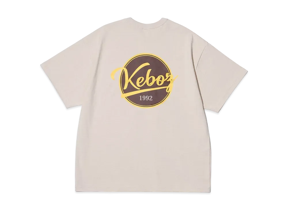KEBOZ BB S/S Tee "Cream"